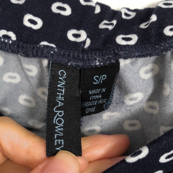 Cynthia Rowley lounge/pajama pants - Picture 3 of 4